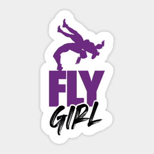 FLY GIRL Sticker